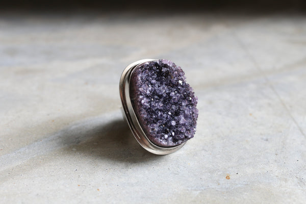 Druzy Quartz Ring