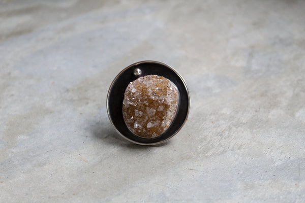 Druzy Quartz Ring