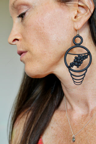 Shape of Water Earrings