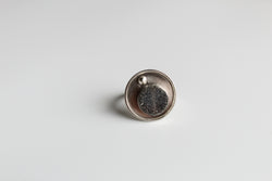 Miniature Druzy Quartz Ring