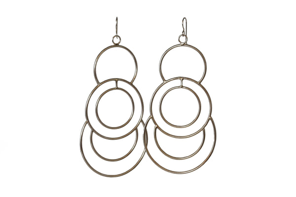 Sterling Silver Statement Earrings